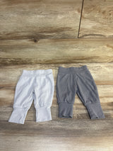 Hanes 2pk Pants Grey sz 0-6m