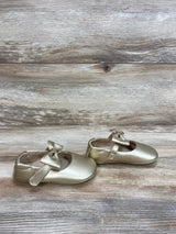 Felix & Flora Bow Mary Janes Gold sz 5c