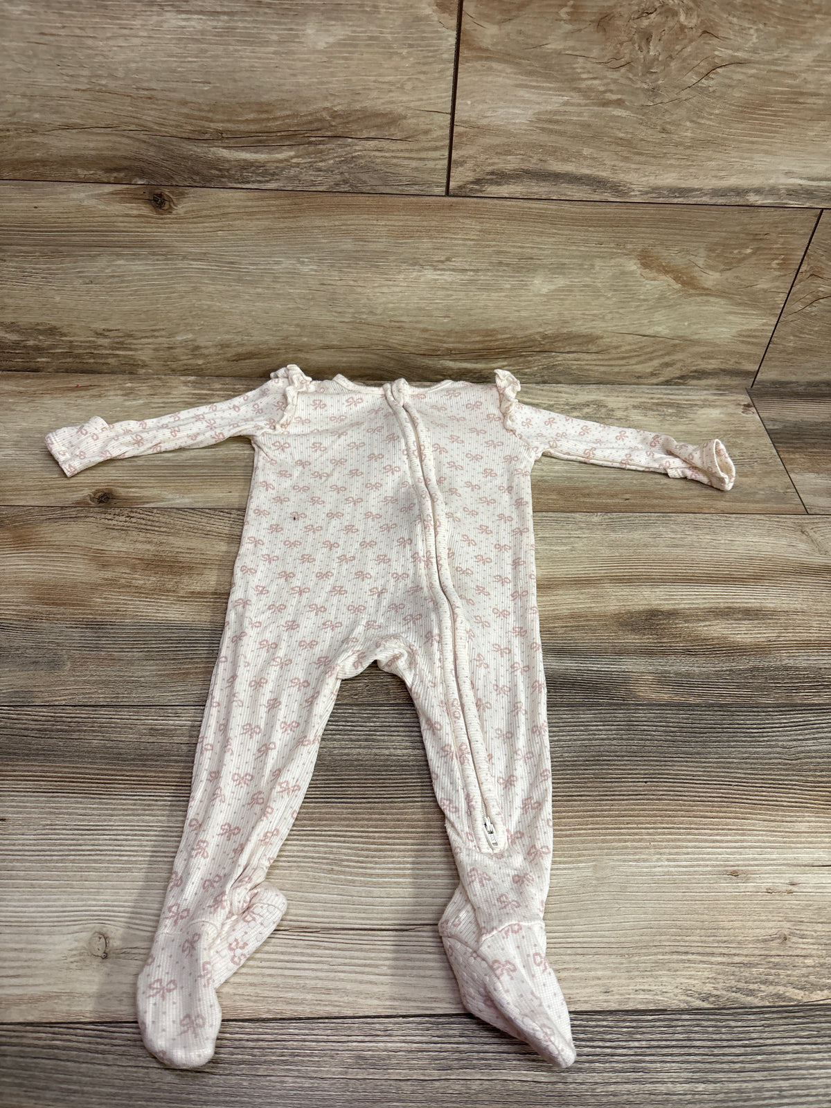 Angel Dear Ribbed Modal Sleeper Ivory sz 6-9m