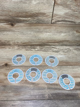 Closet Dividers 7Pc- White