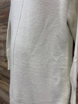 Isabel Maternity Sweater Dress White sz Medium