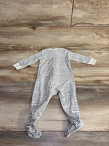 Little Planet Striped Sleeper White sz 9m
