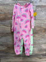 NEW Just One You 2pk Crab Print Sleeper Set Pink/Green sz 2T