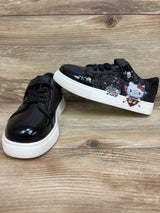 NWOT Hello Kitty Glossy Sneakers Black sz 12c
