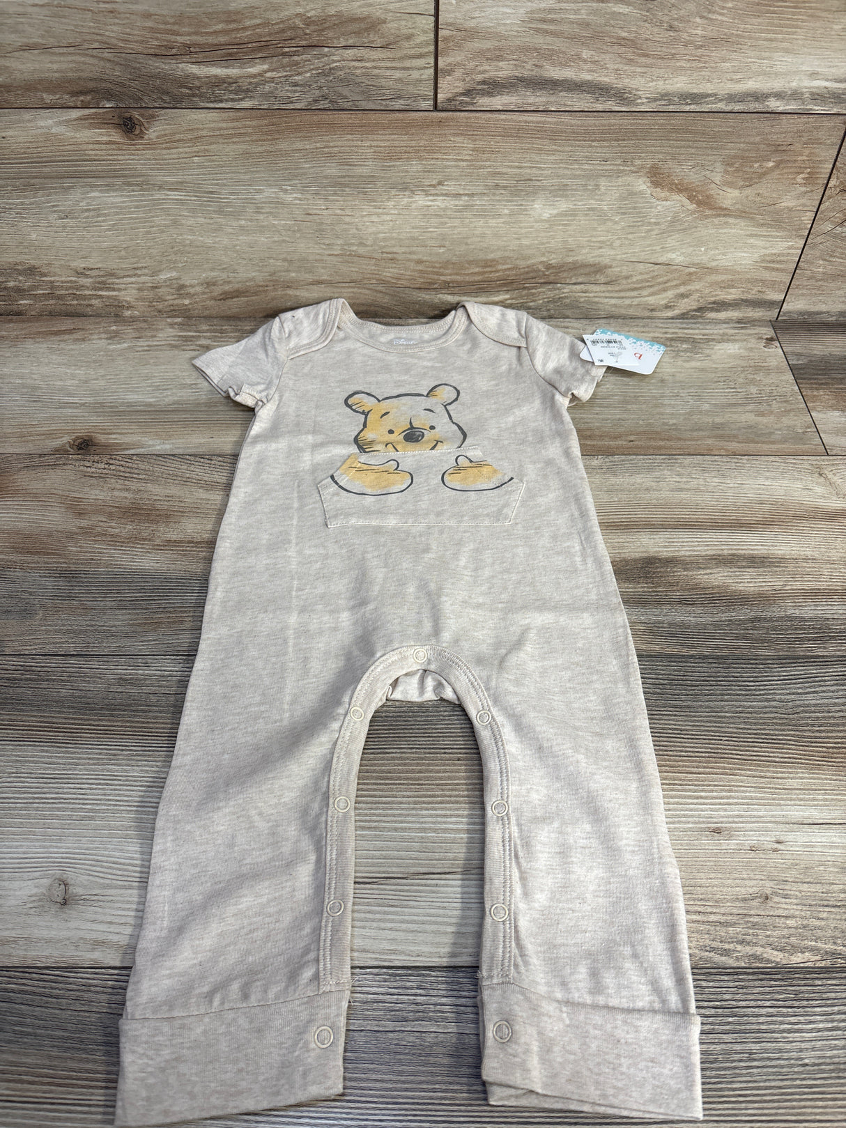 NEW Disney Baby Winnie The Pooh Romper Oatmeal sz 18m