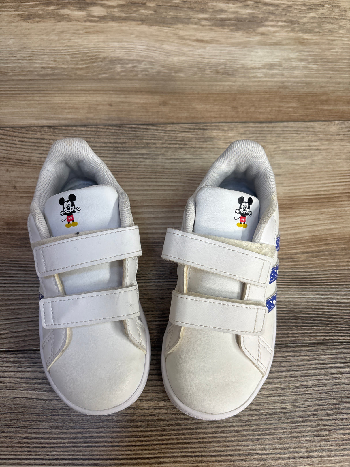 Adidas x Disney Grand Court CF I 'Mickey Mouse' Sneakers, White sz 8c