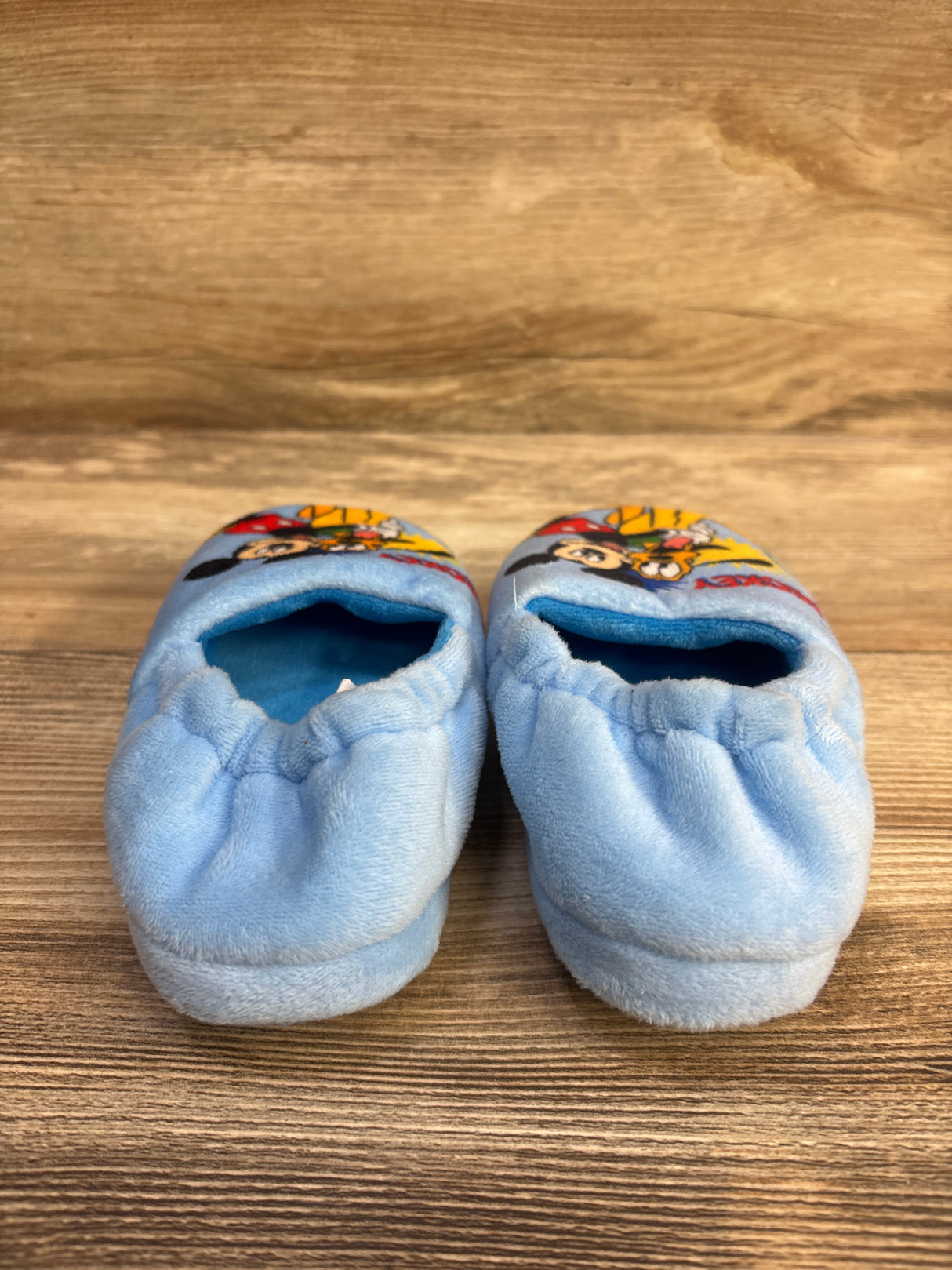 Disney Mickey And Friends Slippers Blue sz 9/10c