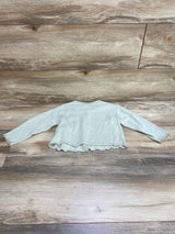 Zara Button Front Cardigan Sweater Green sz 18-24m