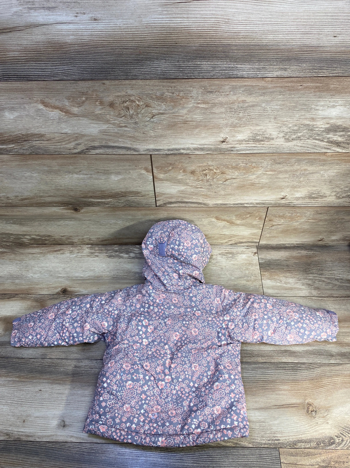 Columbia Flower Flakes Insulated Jacket Grey sz 3T