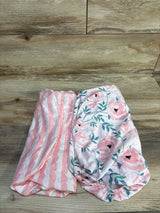 Gllquen Baby Bassinet Sheets 2Pk, Pink