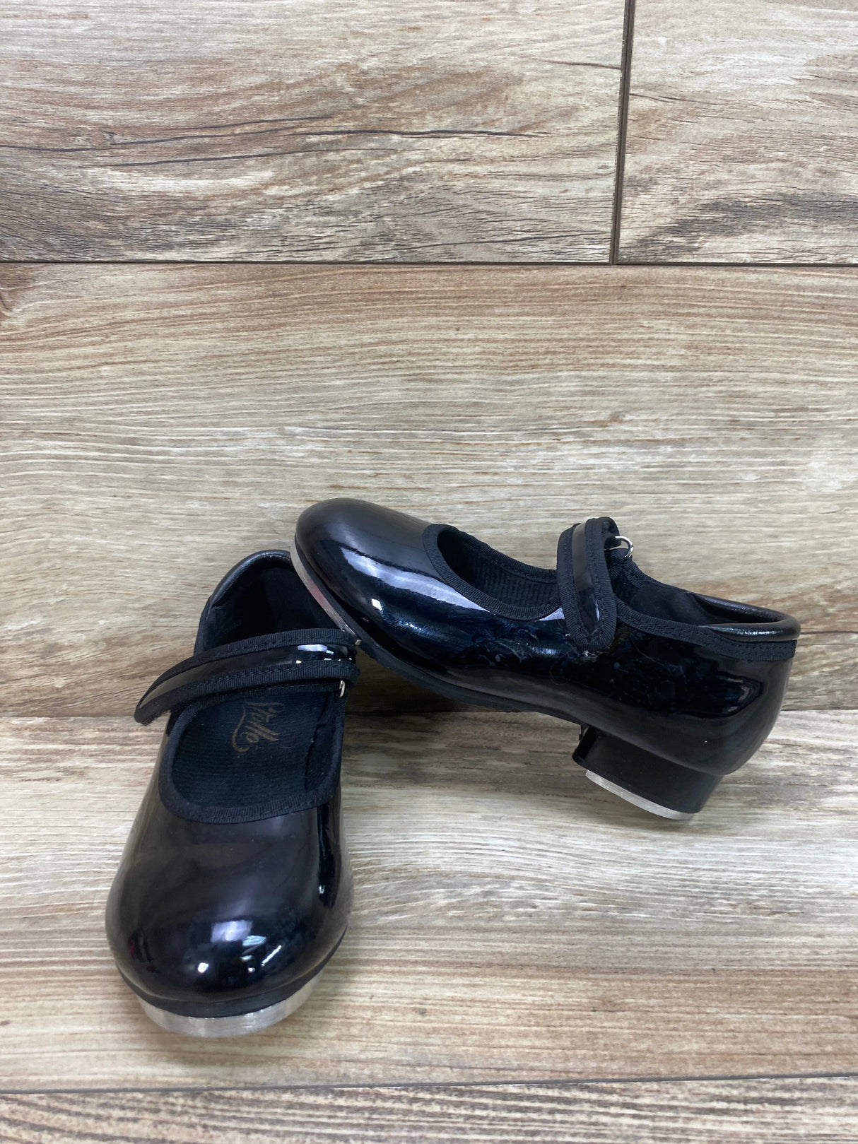 Stelle Girls Tap Shoes Black Sz 11c