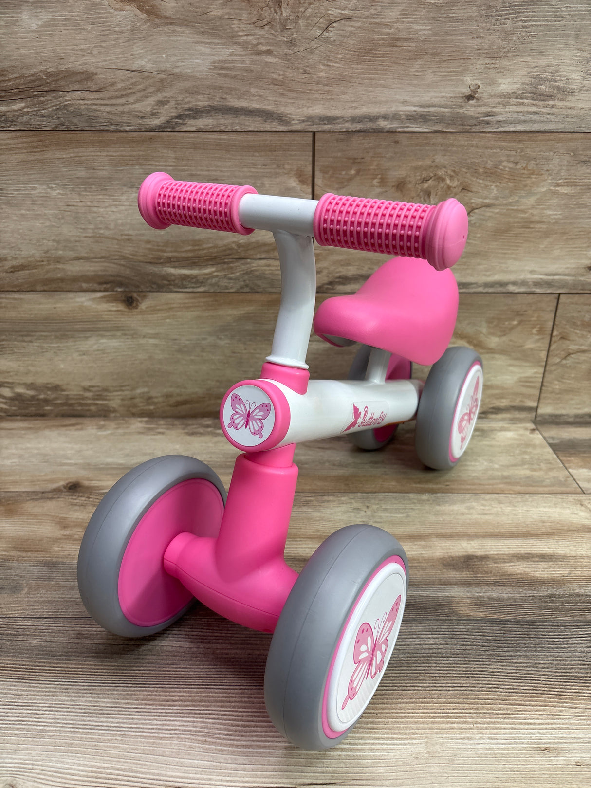 Wdmiya Baby Balance Bike, Pink Butterfly