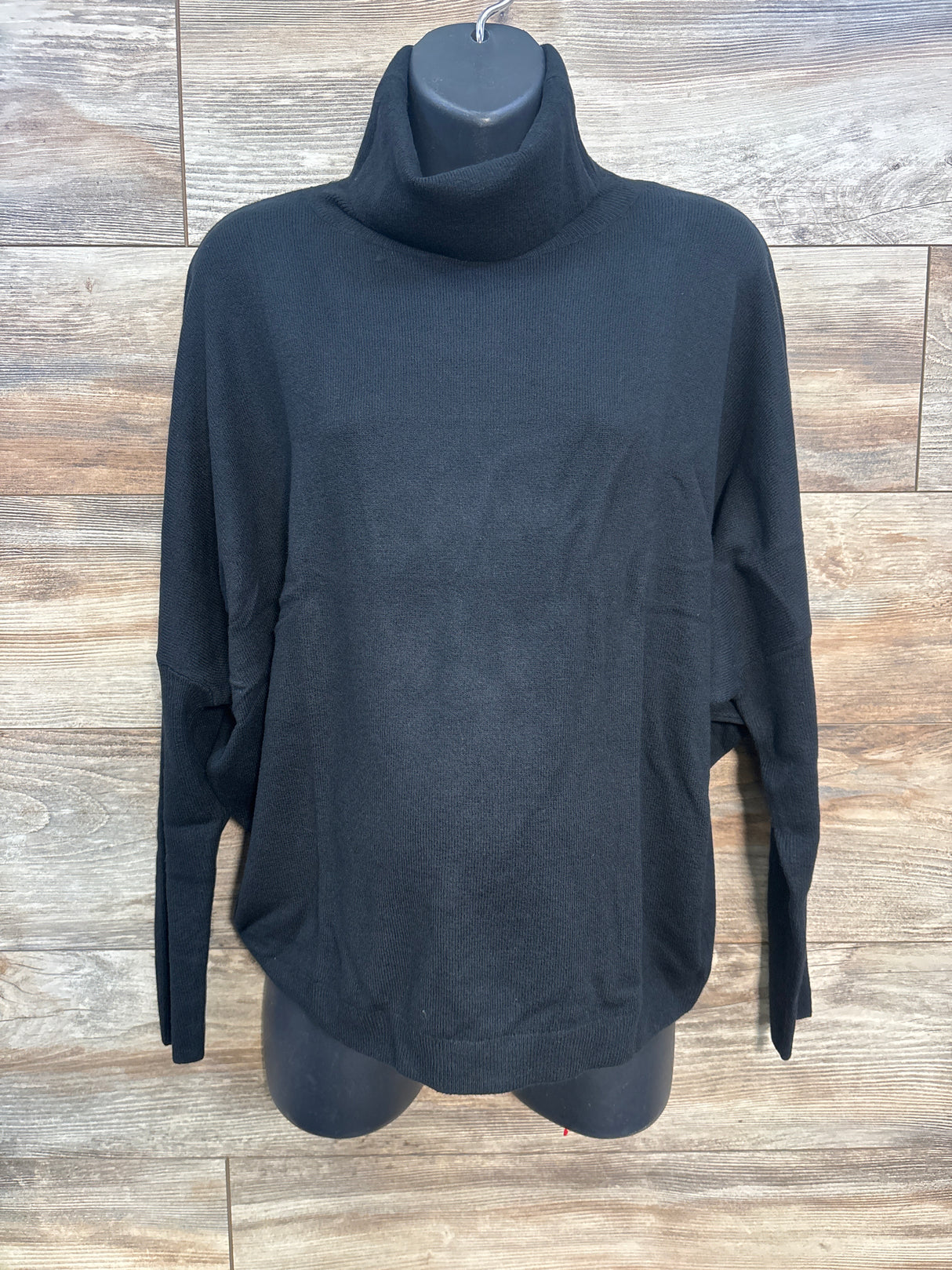 NWOT Gap Maternity CashSoft Turtleneck Sweater Black sz Small