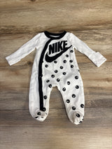Nike Logo Sleeper White sz Newborn - Me n Mommy To Be
