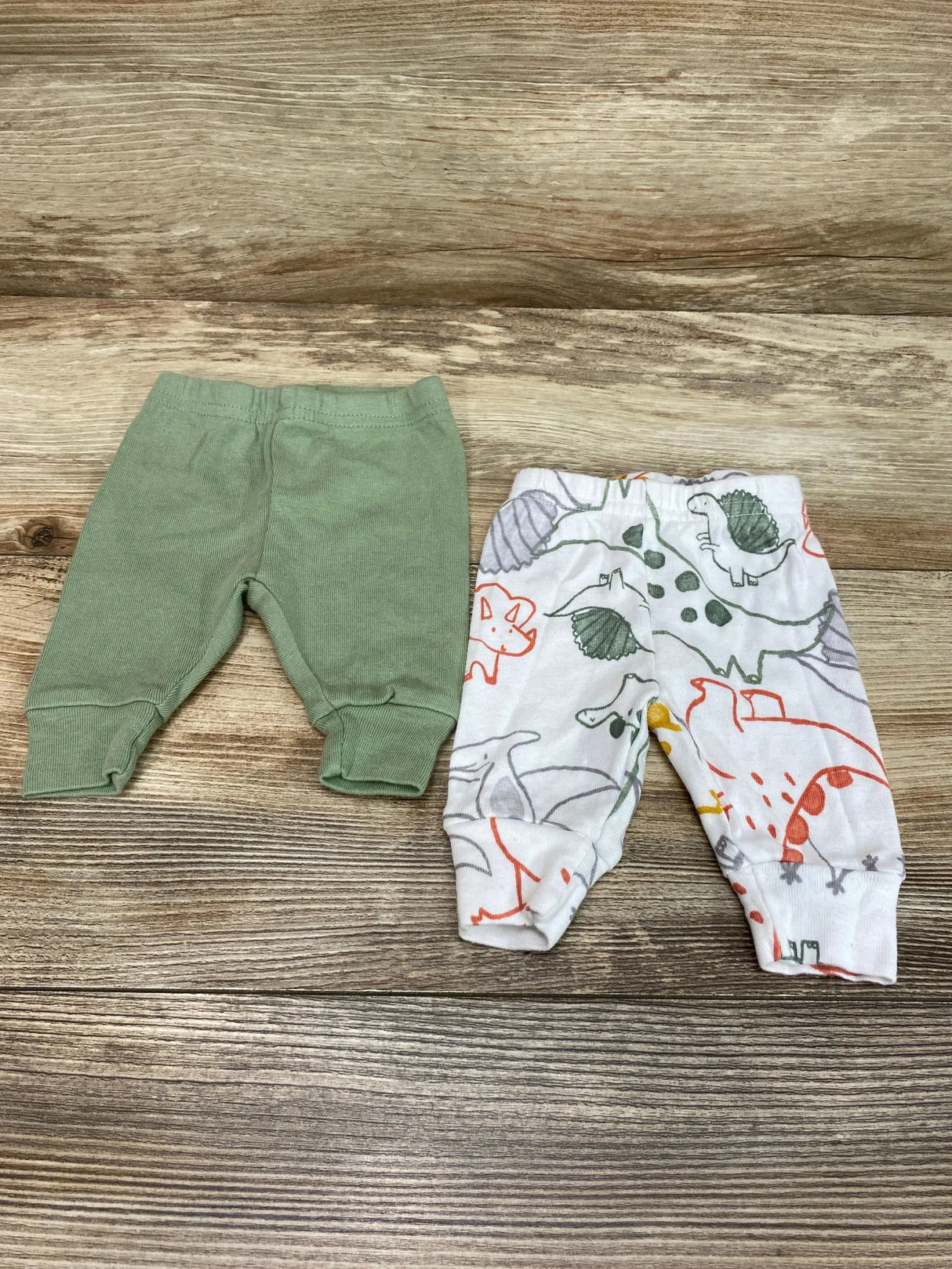 Just One You 2pk Cotton Pants Green sz Newborn