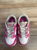 Nike Dunk Low TD 'Laser Fuchsia' Sneakers sz 7c