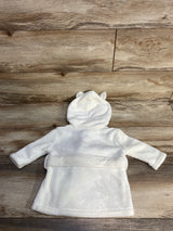 Disney Baby Winnie The Pooh Hooded Plush Robe White sz 6-9m