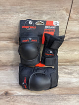 NEW Eight Ball Elbow, Knee, Wrist Protection Pad Set 3pk - Black