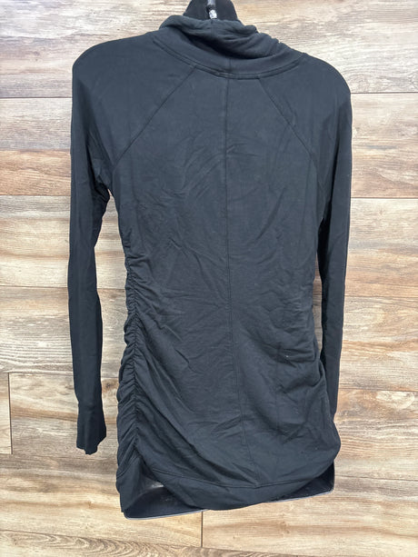 Isabel Maternity Cowl Neck Sweatshirt Black sz Small - Me n Mommy To Be