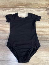 Stelle Gymnastics Bowknot Leotard Black sz 2/3T