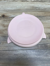 Andy Bear Silicone Suction Divided Plate Soft Pink