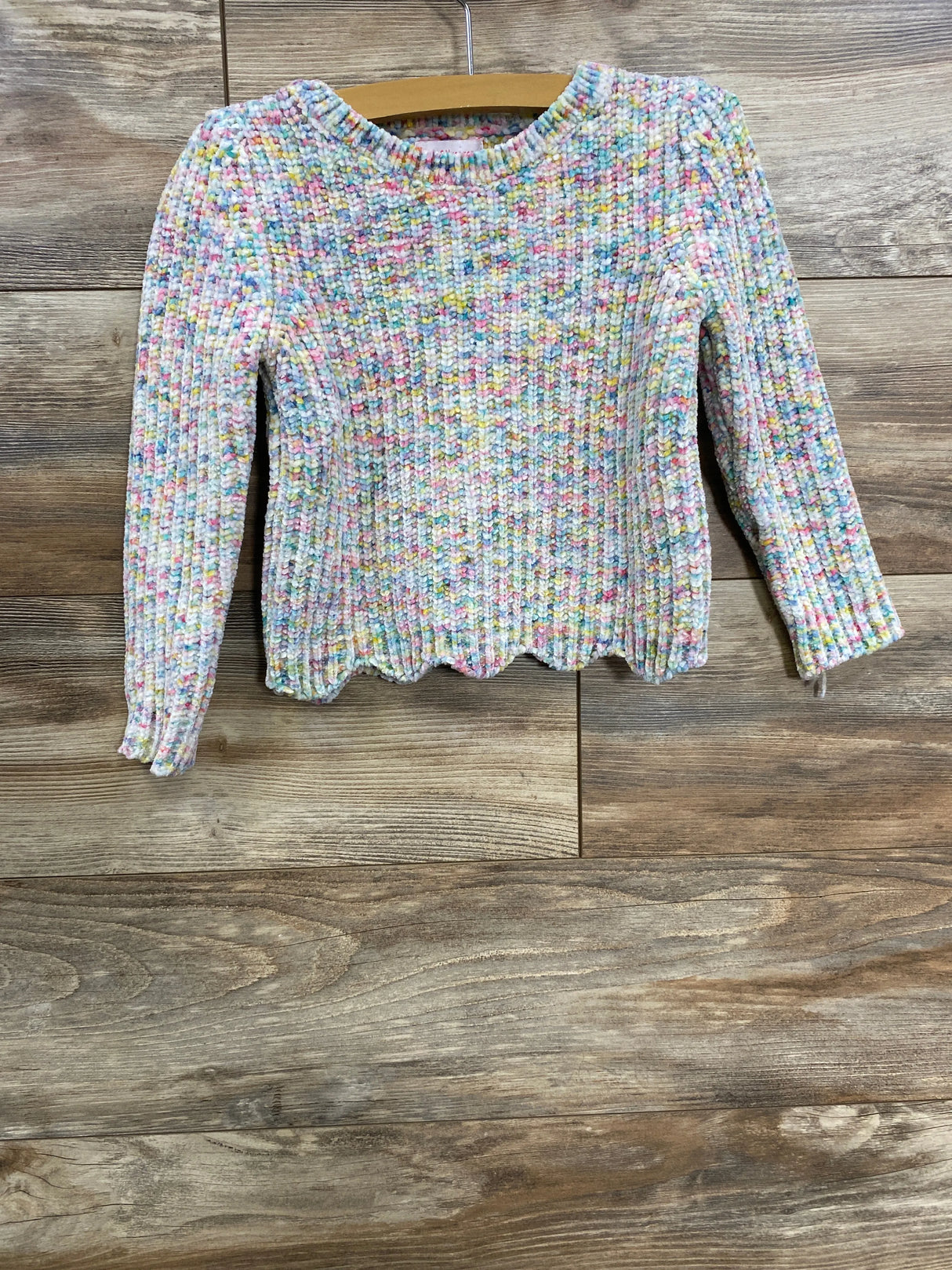 Design History Chunky Knit Sweater Multicolored sz 4T