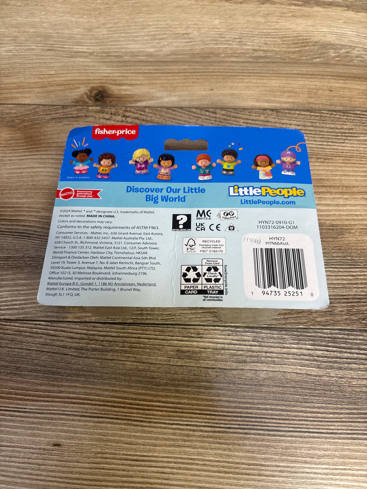 NEW Fisher Price Little People 2pk Friends
