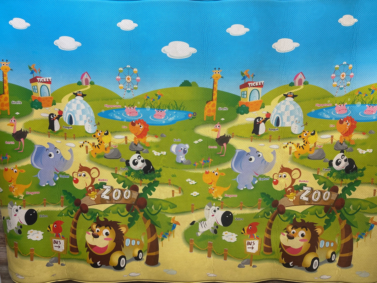 Dwinguler Playmat - Zoo 82'' x 55''*