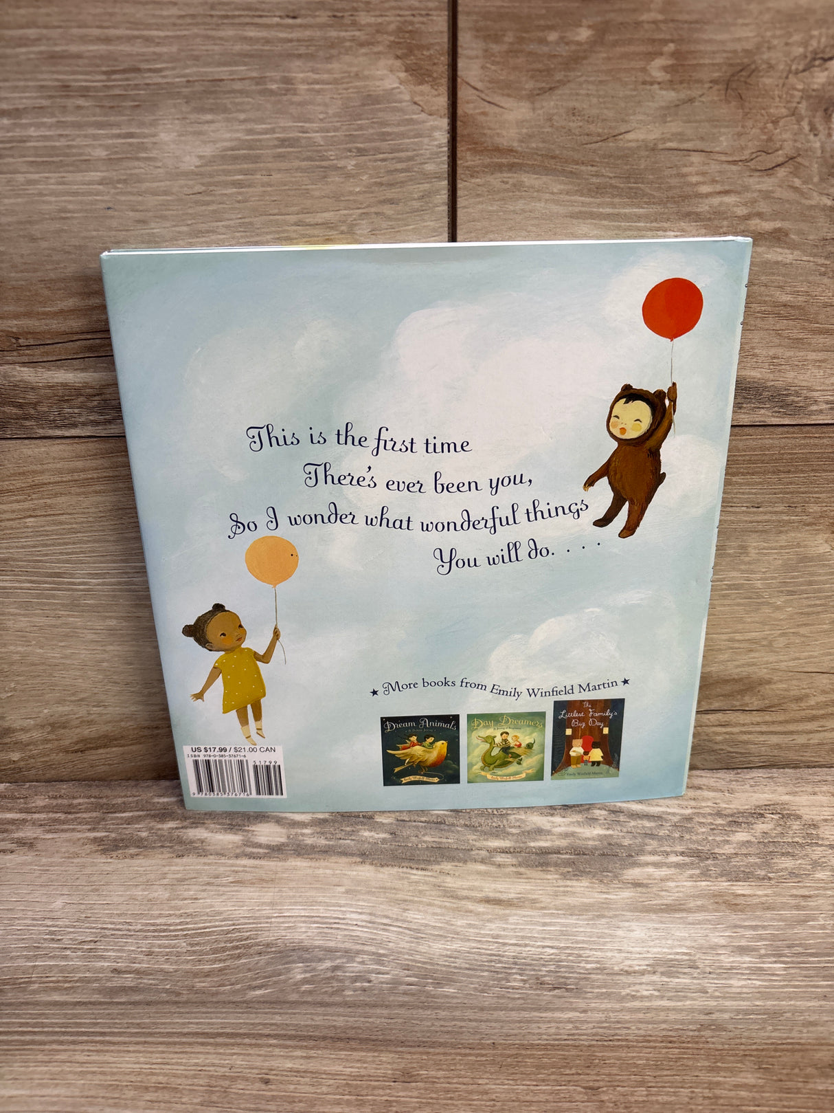 The Wonderful Things You Will Be Hardcover Book