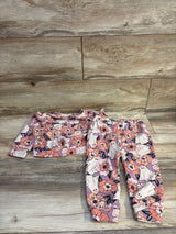 Jessica Simpson 2pc Halloween Sweatshirt & Joggers Set Purple sz 24m