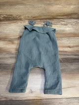 Grayson Collective Gauze Romper Light Blue sz 6-9m