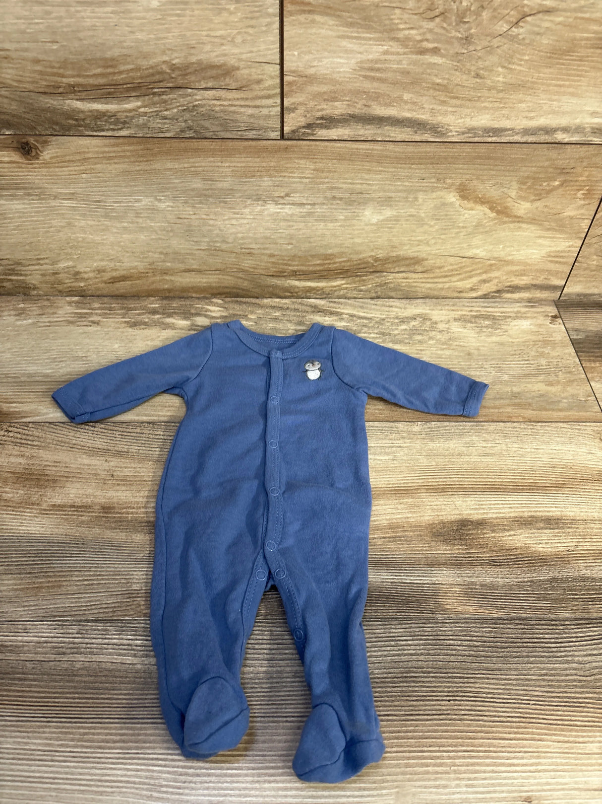 Sterling Baby Penguin Sleeper Blue sz Newborn
