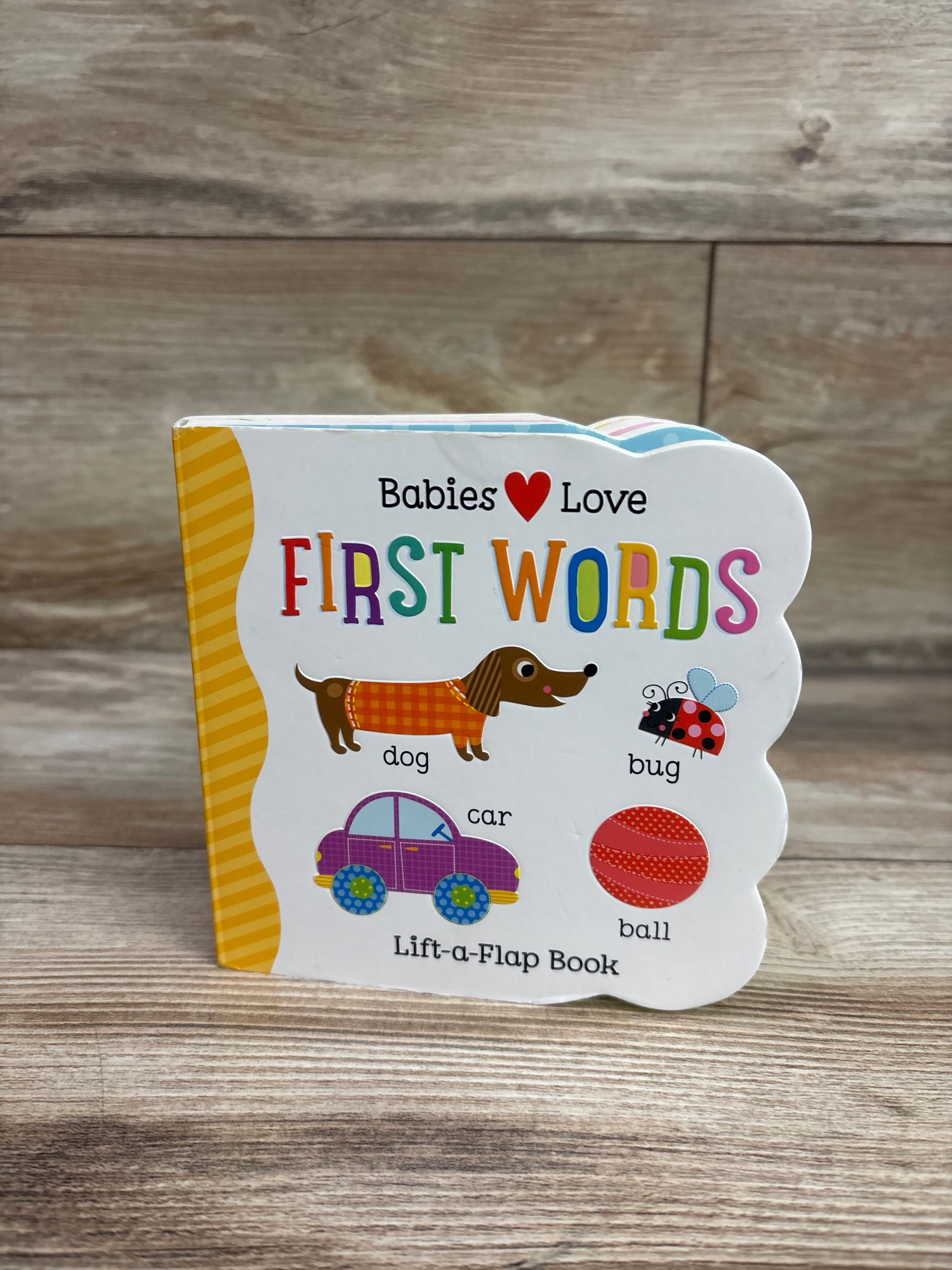 Babies Love First Words Chunky Lift-a-Flap Board Book