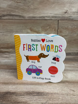 Babies Love First Words Chunky Lift-a-Flap Board Book