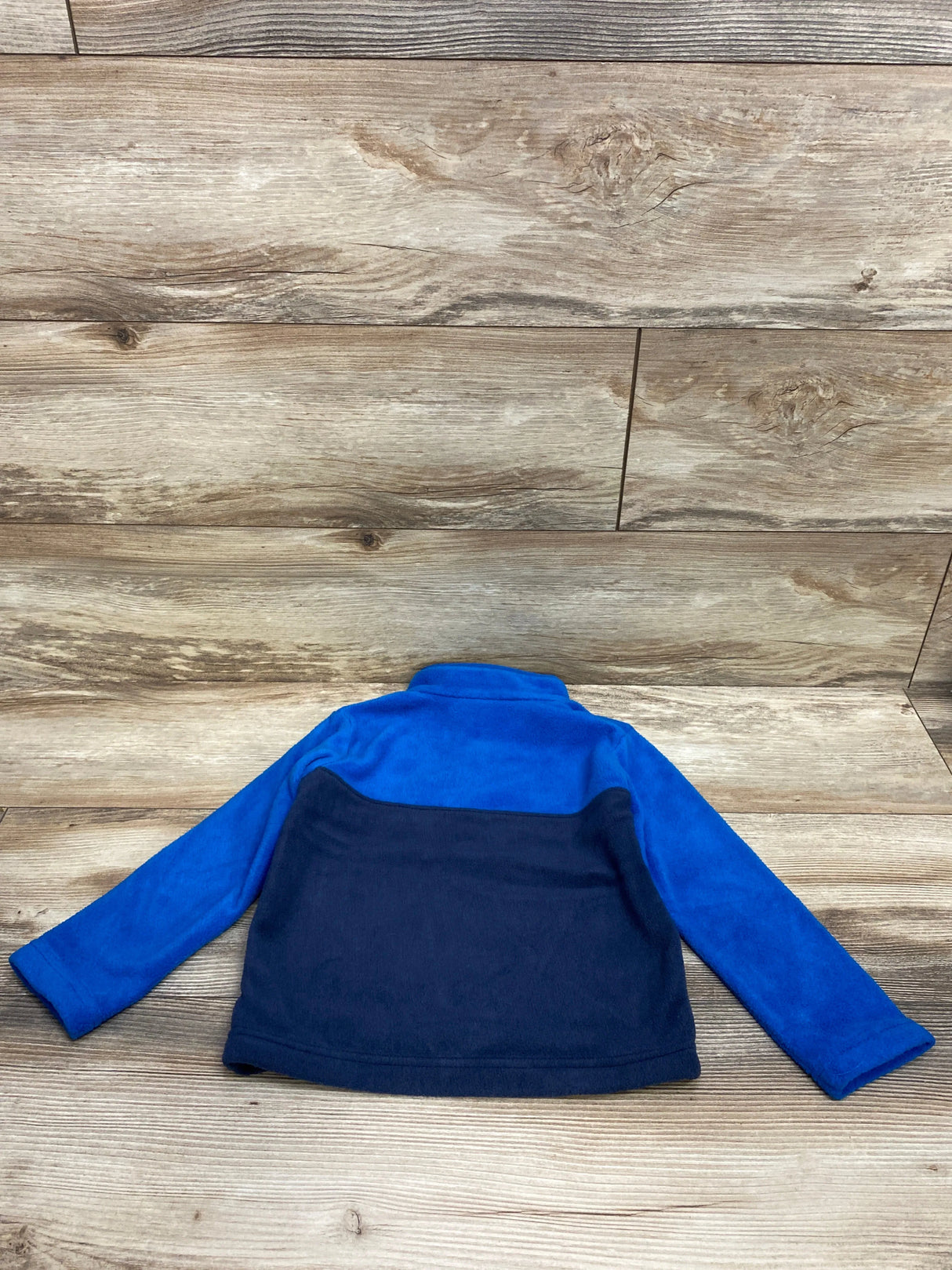 Columbia Steens Mountain II Quarter Snap Fleece Pullover Blue sz 4T
