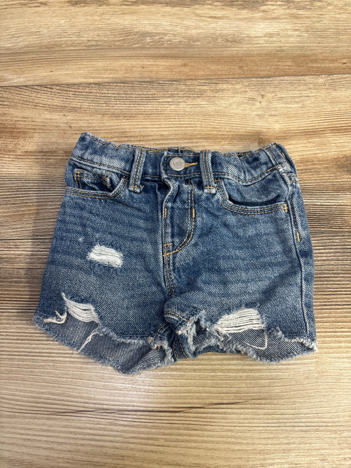 Old Navy Denim Shorts Blue sz 12-18m - Me n Mommy To Be