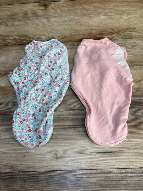 aden + anais 2pk Easy Swaddles Pink sz 0-3m - Me n Mommy To Be