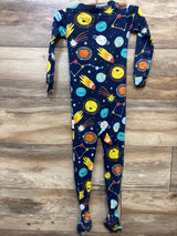 Children's Place Planets Sleeper Navy sz 3T