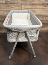 AirClub Bassinet Bedside Sleeper Grey