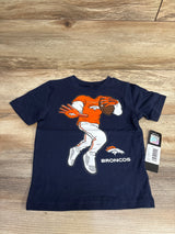 NEW NFL Denver Broncos Toddler Stiff Arm T-Shirt Navy sz 3T