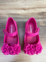 Mini Melissa Ultragirl Garden Mary Jane Jelly Shoes, Pink sz 6c