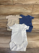 H&M 3pk Bodysuits Beige sz 6m