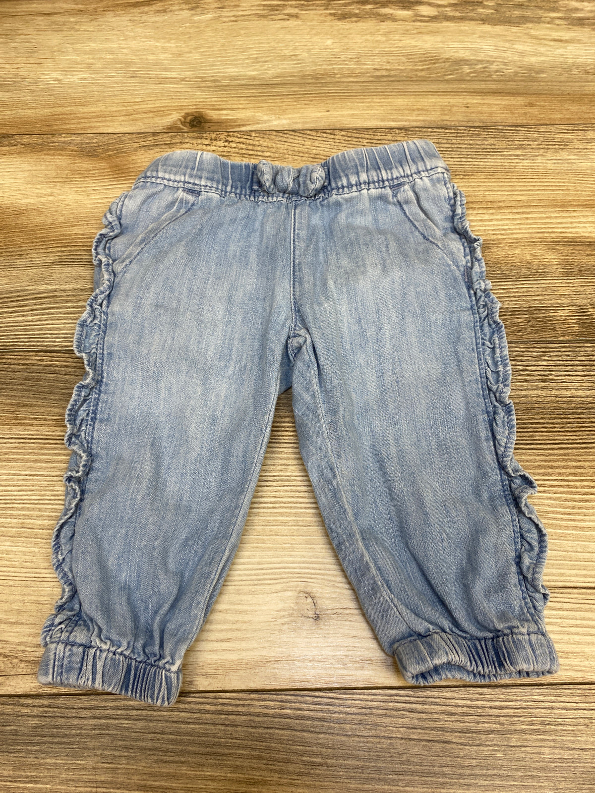 Baby Gap Chambray Pull-On Pants Blue sz 3-6m