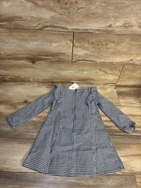 NEW Hope & Henry Organic Long Sleeve Dress Blue sz 3T