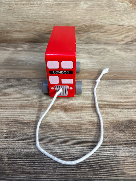 Orange Tree Toys London Bus Pull Along Toy - Me n Mommy To Be