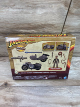 NEW Indiana Jones Worlds of Adventure with Motorcycle and Sidecar Action Figure Set