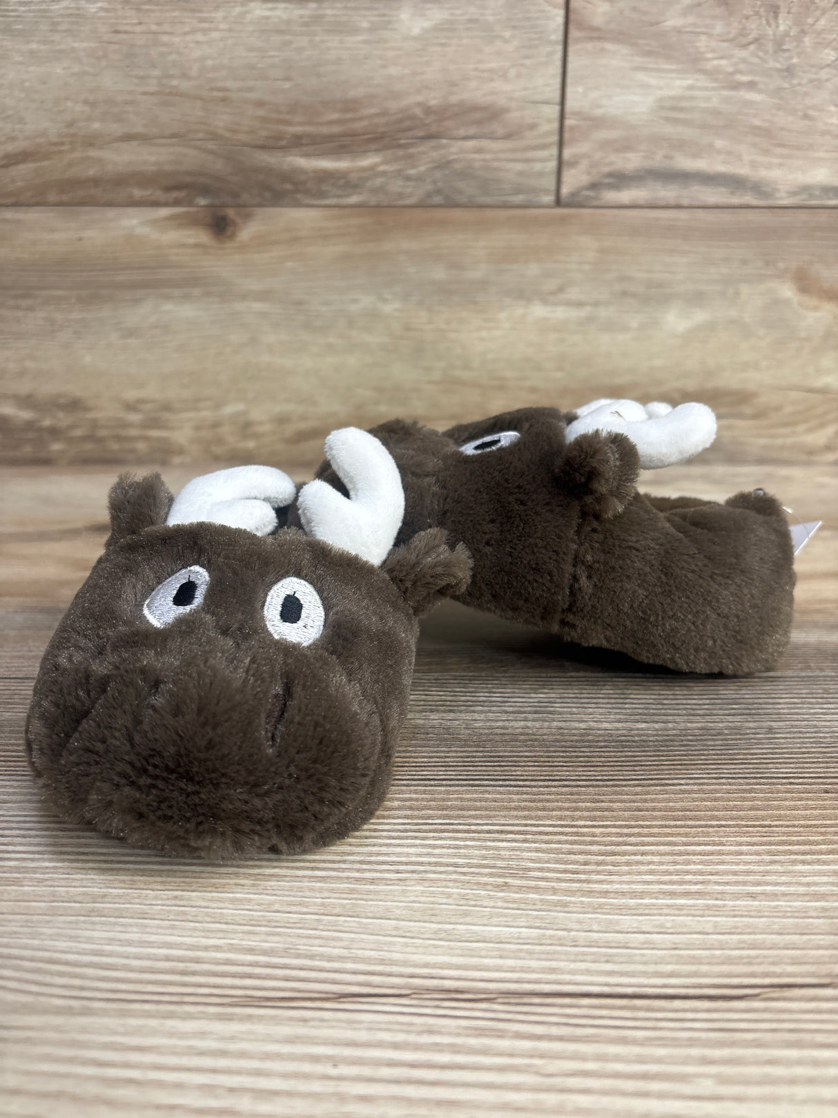 NEW Carter's Raider Slippers, Brown Moose sz 7/8c