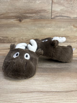 NEW Carter's Raider Slippers, Brown Moose sz 7/8c