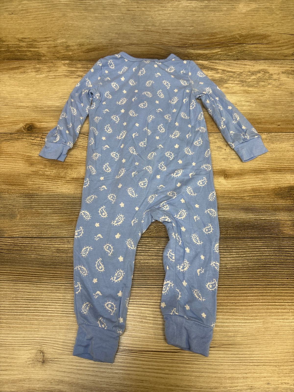 Little Me Bamboo Sleeper Blue sz 9m