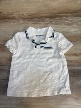 Old Navy Collar Breast Pocket Shirt White sz 18-24m